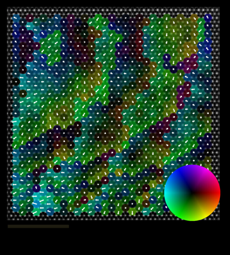 Tiny displacements, giant changes in optical properties